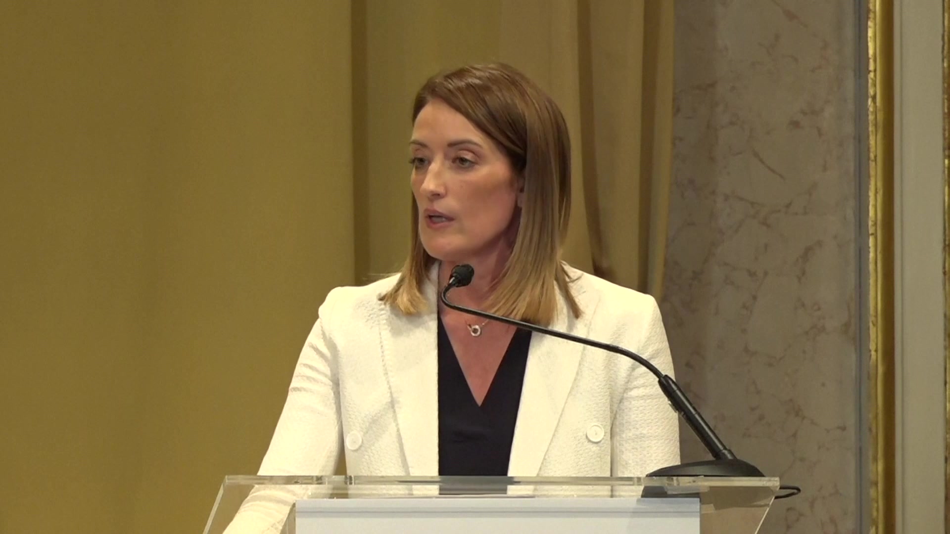 Official visit by Roberta METSOLA, EP President to Italy: Speech by Roberta METSOLA, EP President "l'Europa è nelle mani degli Europei" at the Collegio Europeo di Parma